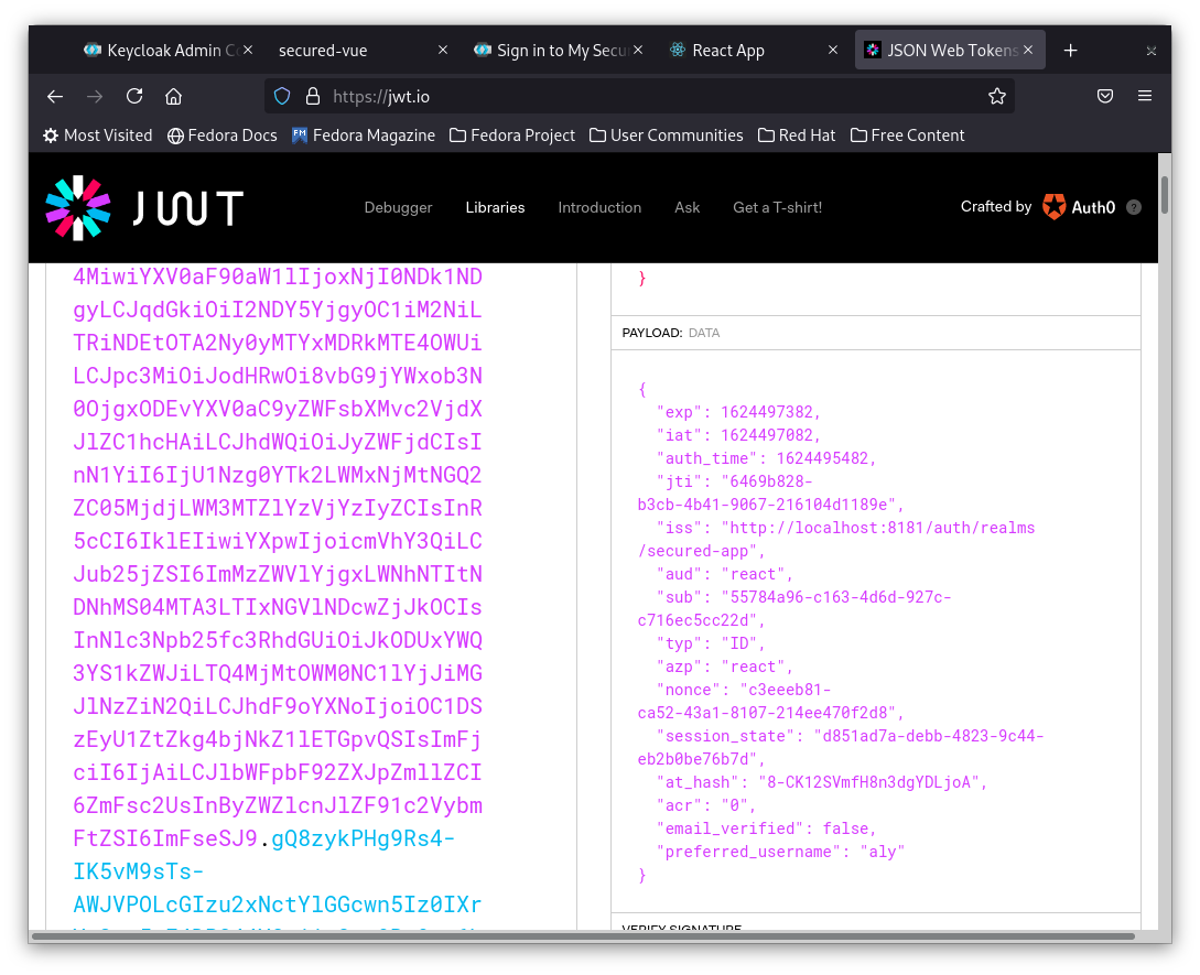 JWT IO JWT IO