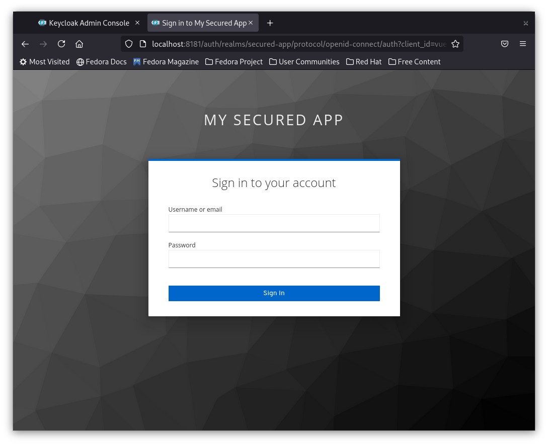 Vue Login Page Vue Login Page
